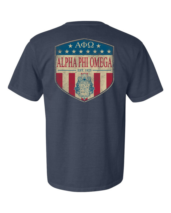 Stars, Stripes with Shield