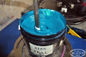 Pantone 3155 Teal Ink Bucket