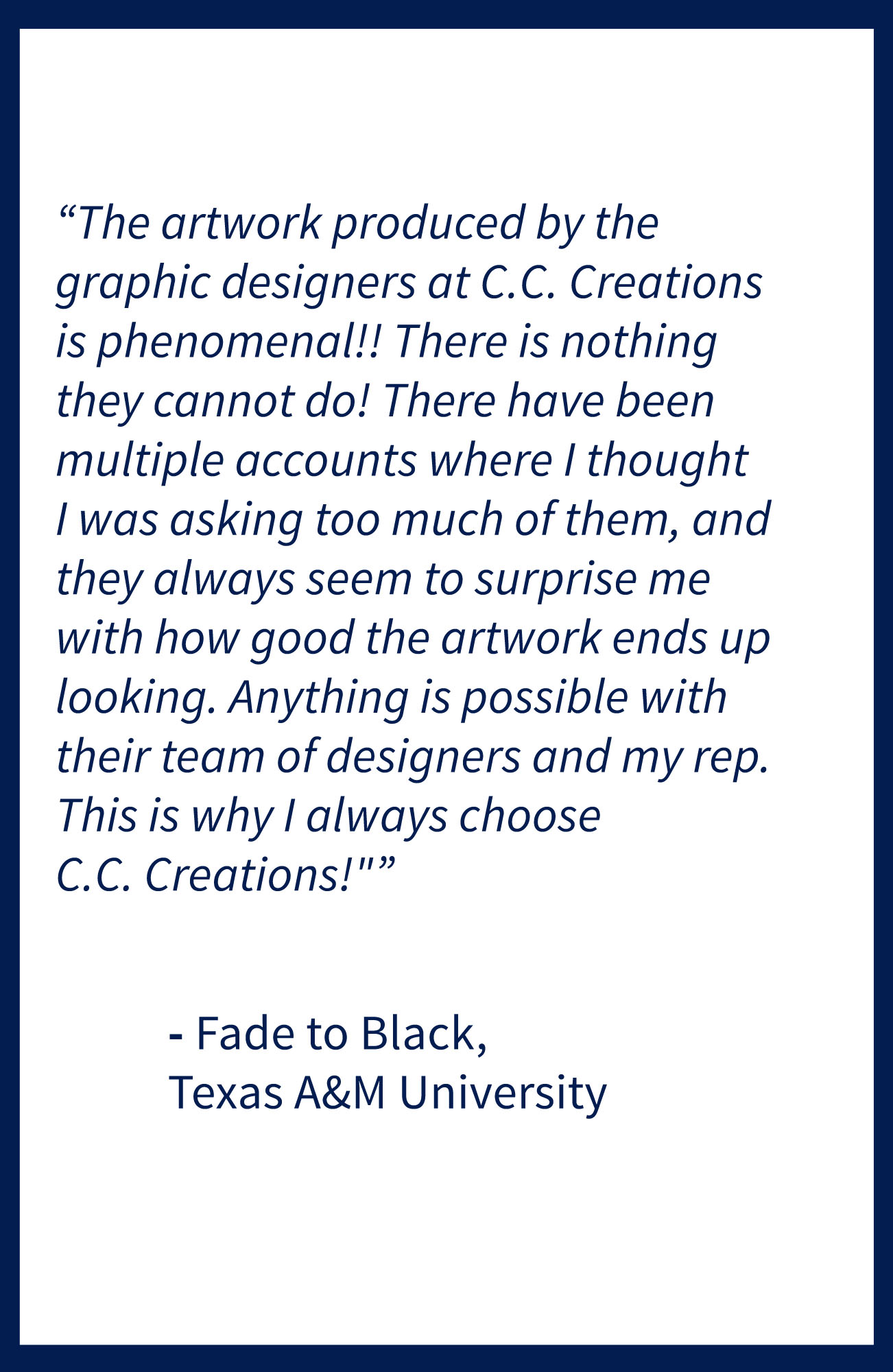 C.C. Creations