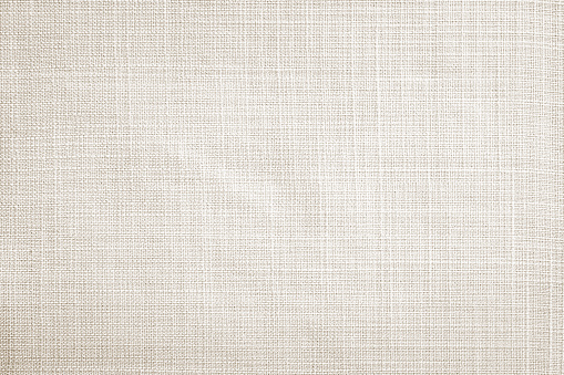 Light cream linen fabric wallpaper background -